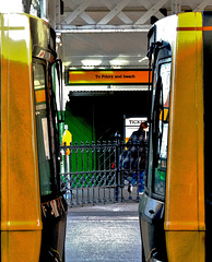 Metro Train at Tynemouth