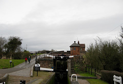 Bratch Locks and Associated Toll House. (Grade II Listed Building)