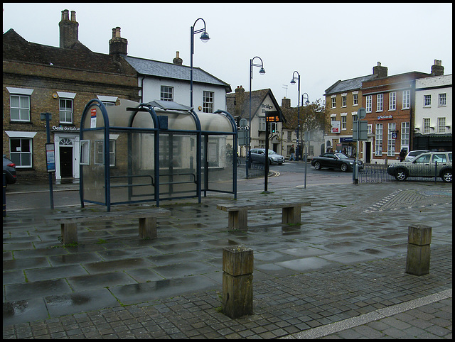 rainy day at St Neots