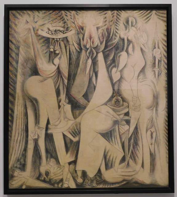 The Eternal Presence by Wilfredo Lam in the Metropolitan Museum of Art, January 2022