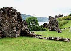 Ruine Uruquart am Loch Ness