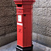 Victorian post box near Tower Bridge, London