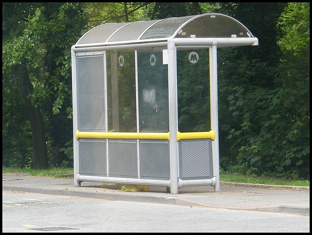 Lancashire bus shelter