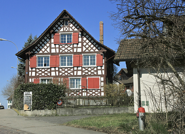 Schweizer Fachwerkhaus