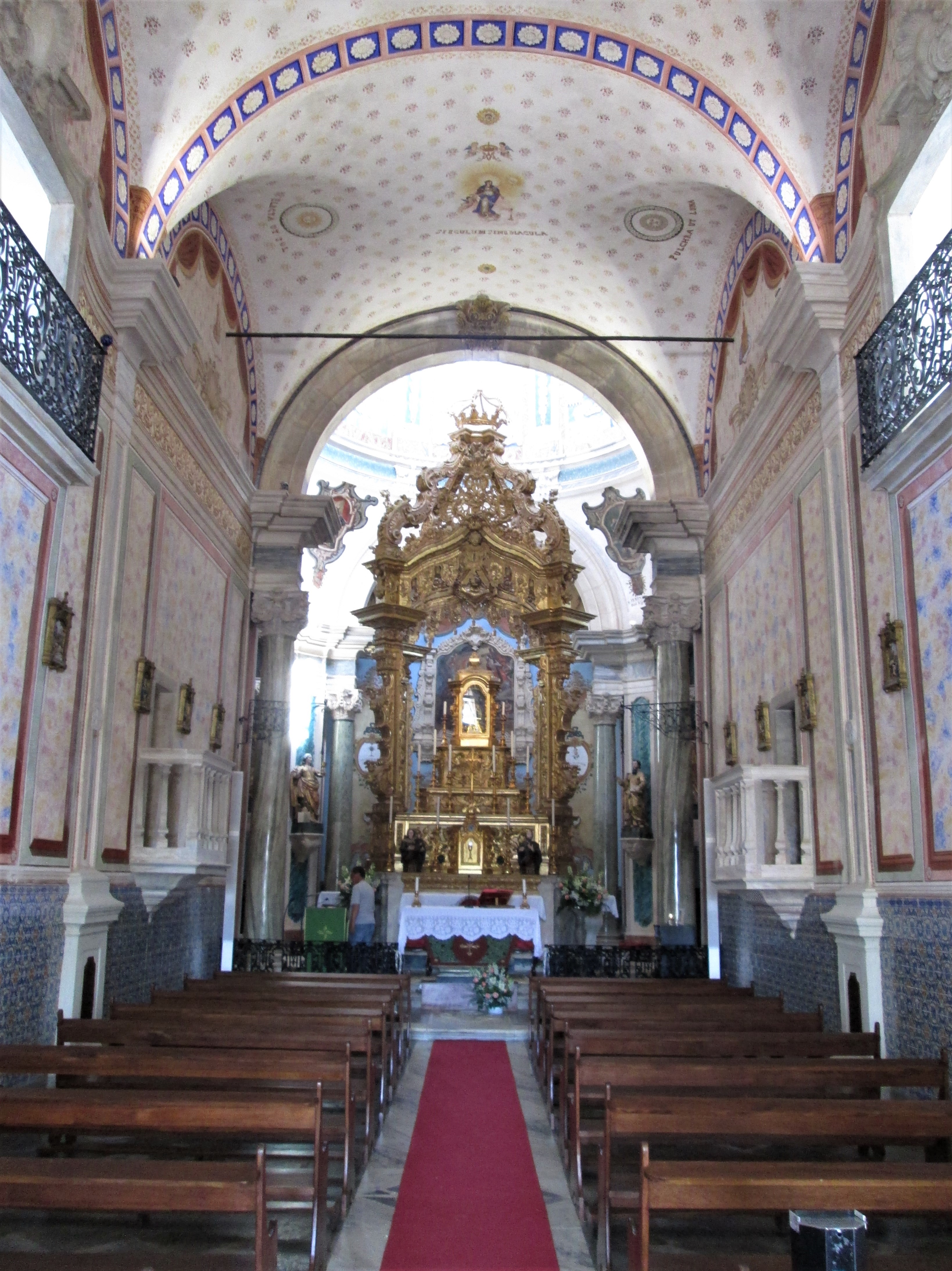 Church interior.