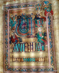 Illustration from The Book of Kells