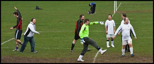 Goose-stepping practice