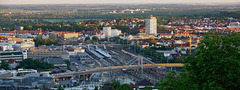 Bahnhofareal als Wochenendbaustelle