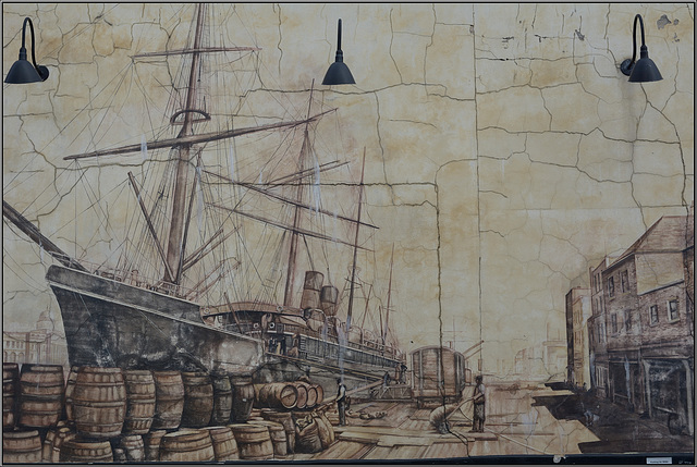 Portland, Maine, Harbour Mural