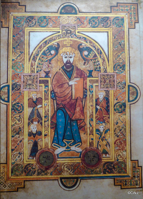 Illustration from The Book of Kells