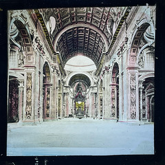 Interior of the Basilica of St. Peter - Rome