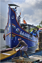 Fishing Boats,  Cochin