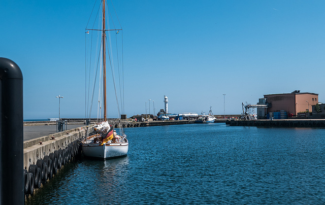 At the harbour