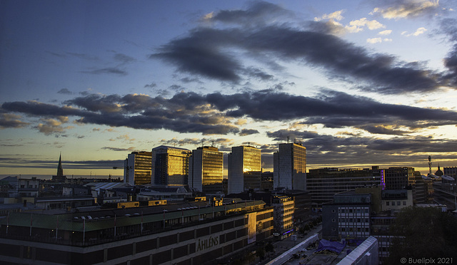 Morgenstimmung über Stockholm (© Buelipix)