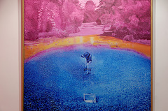 "Technicolor n°1. Monet est mort" (Jacques Monory - 1977)