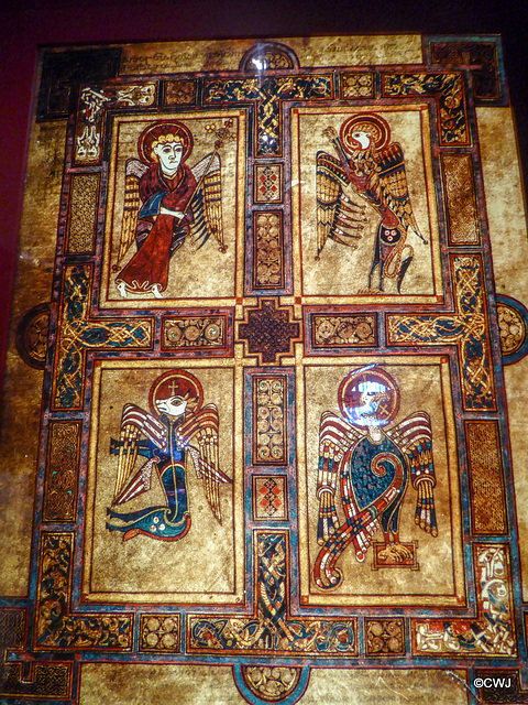 Illustration from The Book of Kells