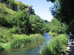 River Dove and Dovedale above Dove Holes
