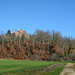 Italy, Trail to Cappella di San Galgano a Montesiepi from Abbazia di San Galgano