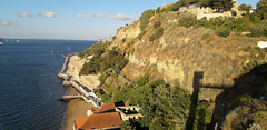 A view to Ginjal Quay from Boca do Vento, Almada.