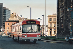 Ribble Motor Services 686 (WFR 392V) in Rochdale – 18 Oct 1991 (154-16)