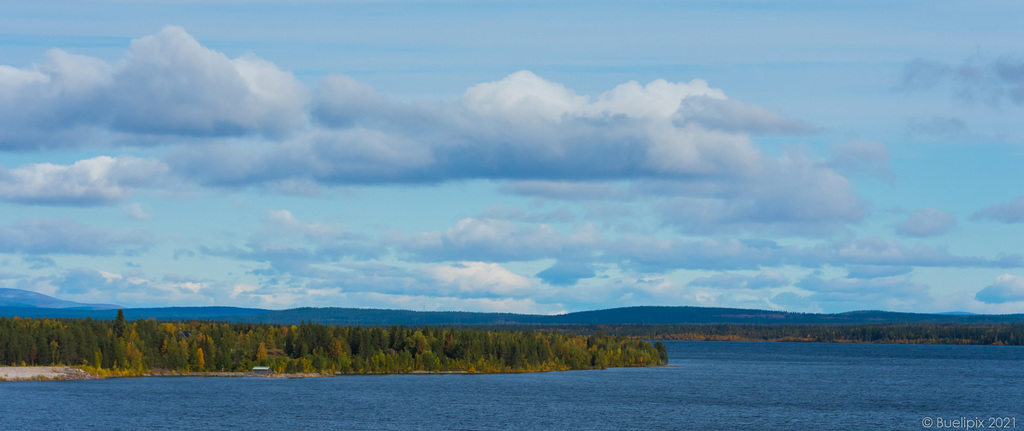 am Südende des Stora Lulevatten (© Buelipix)