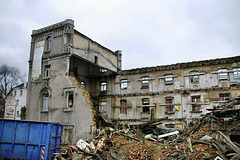 Ruine der ehemaligen Textilfabrik J. Caspar Troost (Mülheim an der Ruhr) / 18.01.2021