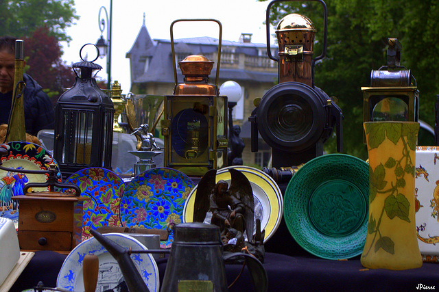 Brocante dans l'Oise