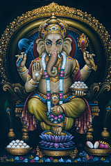 Painting of the God Ganesha