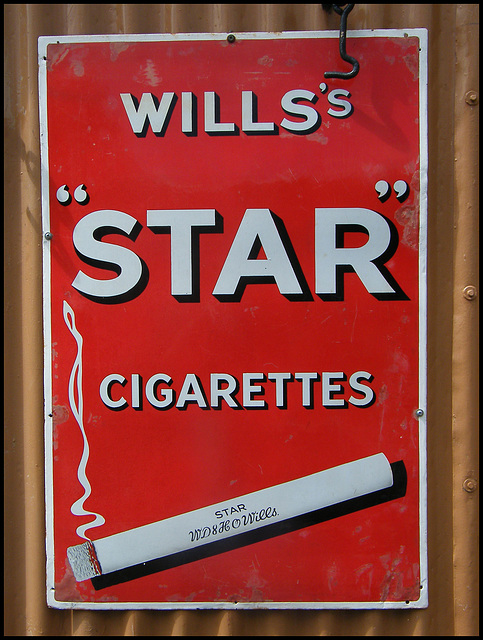 Wills's Star cigarettes