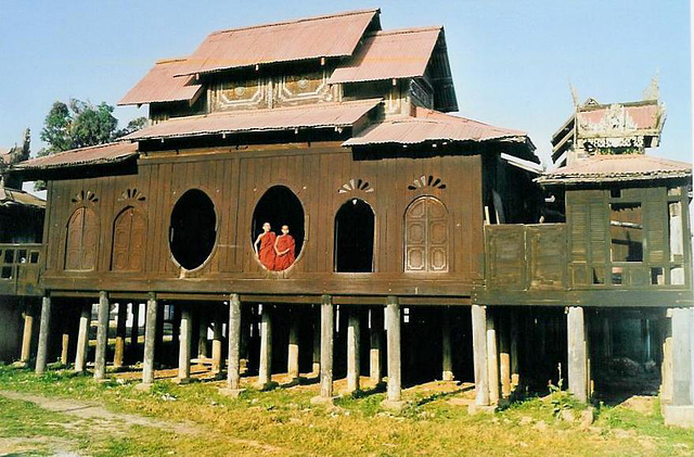 Shwe Yan Pai - Kloster in Burma