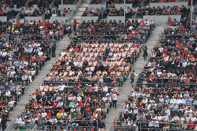 Crowds At The Mexican F1 Grand Prix 2018