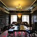 Library, Traquir House, Borders, Scotland