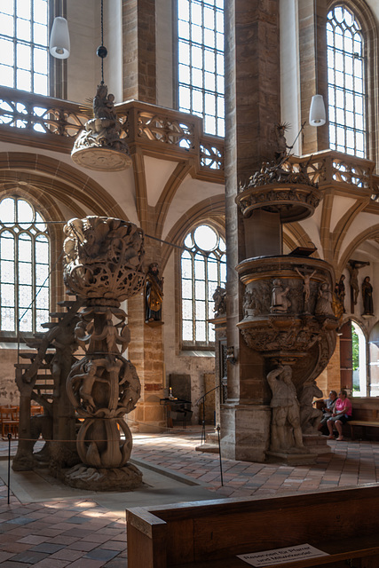 Predigtkanzeln im Dom St. Marien