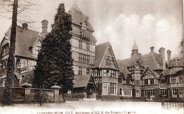 Farnborough Hill, Hampshire c1915- Home of Empress Eugene but used as a military hospital in WWI