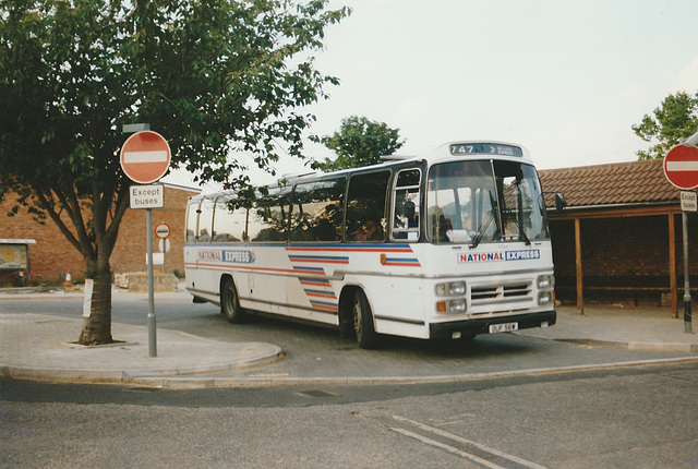 481/02 Premier Travel Services (AJS) loan of OUF 56W at Mildenhall - 29 Jun 1989