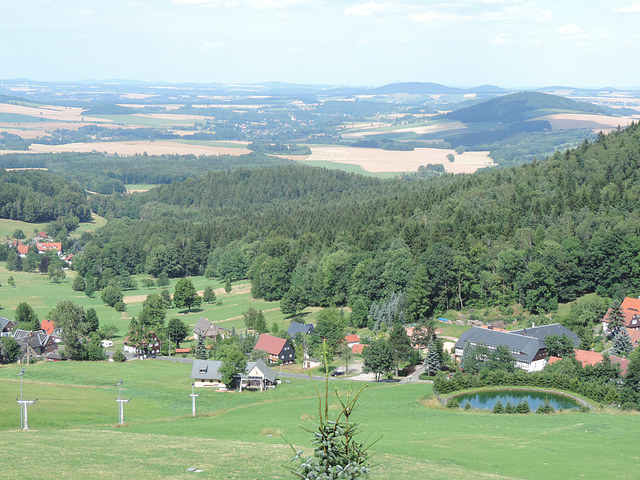 Blick von der Hubertusbaude - Oberlausitz