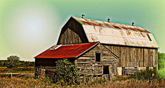 Old barn near Northport, Ontario. Old barn near Northport, Ontario.