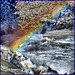arco-íris in Godafoss waterfall -