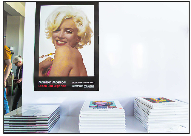 MARILYN MONROE  Kunsthalle Messmer Riegel