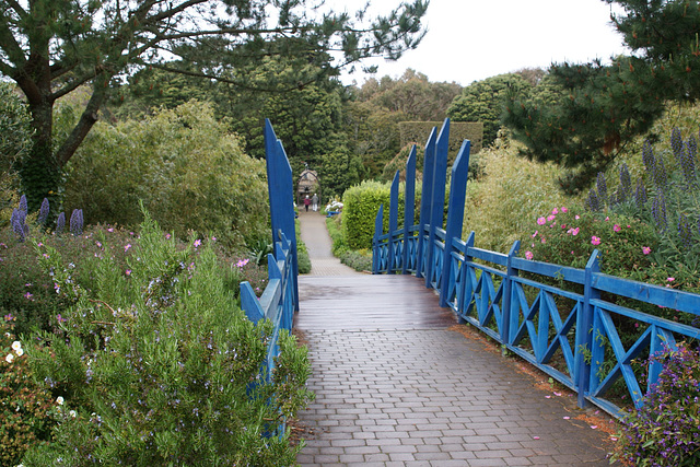 Bridge At Tresco Abbey Gardens