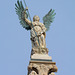 Italy, Duomo di Siena, Sculpture on the Top of the Central Nave Facade