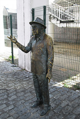Statue within Dragão do Mar Centre of Art and Culture.