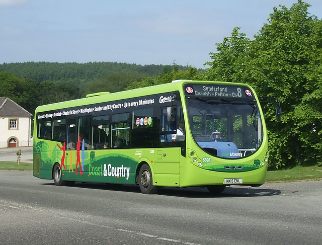 DSCF4182 Go North East (Go-Ahead Group) 5398 (NK15 ENL) at Beamish - 18 Jun 2016 DSCF4182 Go North East (Go-Ahead Group) 5398 (NK15 ENL) at Beamish - 18 Jun 2016