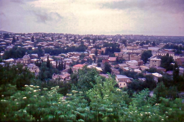 Kutaisi - city in between rain showers