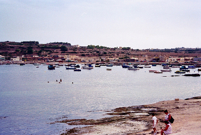 St Thomas Bay, Malta (Scan from 1995)