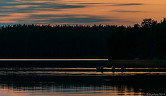 Sonnenuntergang am Hossanjärvi (© Buelipix)