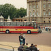 Westbus UK Plaxton Paramount passing Buckingham Palace, London  – 30 May 1987 (49-25A)