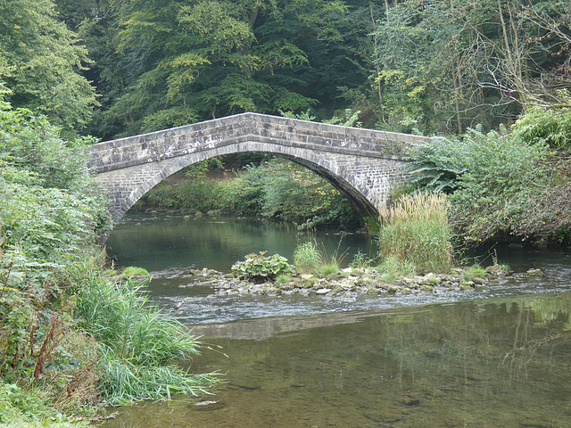 River Manifold and Saint Bertram's Bridge