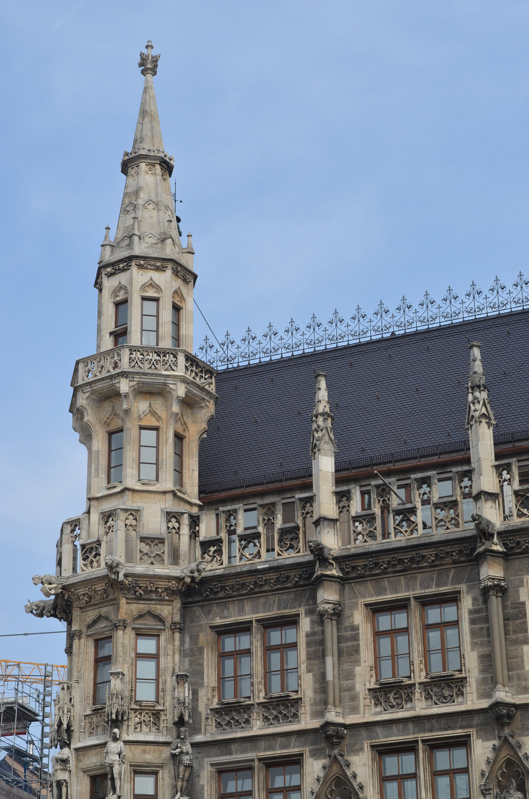 München, Town Hall, Left Corner Turret