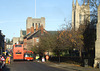 DSCF5951  Mulleys Motorways MUI 7924 and YN03 UWJ in Bury St. Edmunds - 26 Nov 2016